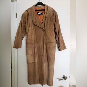 Leather Trench Coat